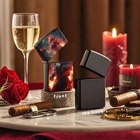 Fiery Character Design Limited Edition Metal Lighter Shell