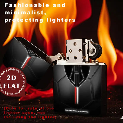 2D Flat Soccer Ball Lighter Shell