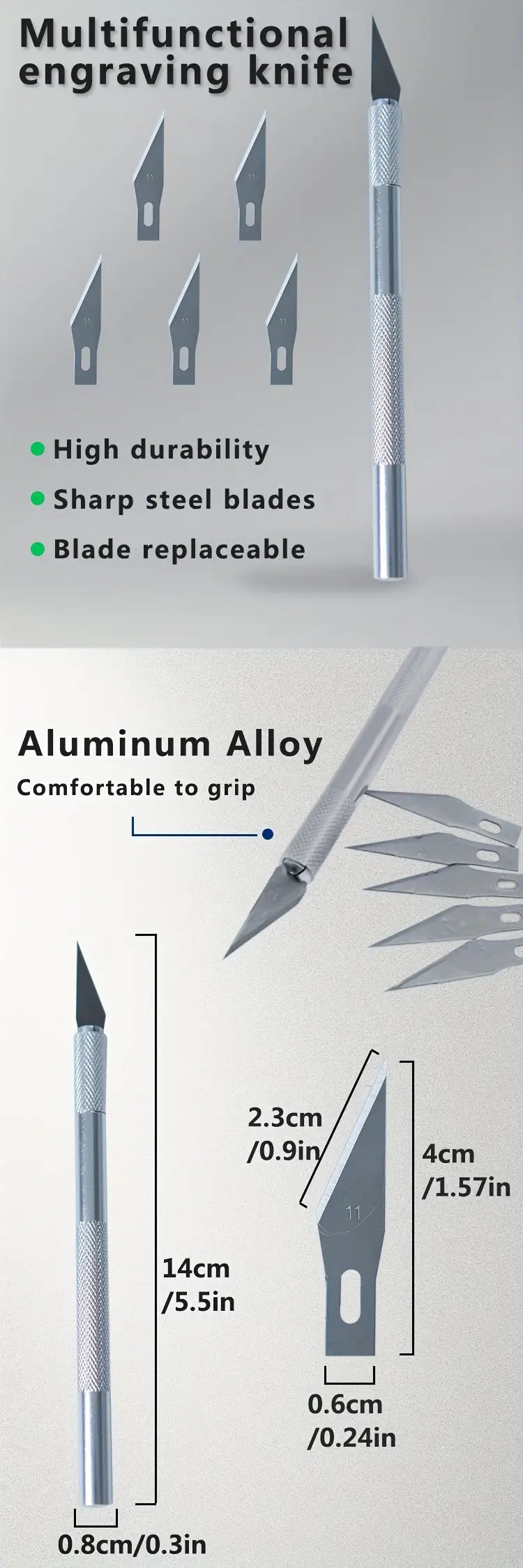 Aluminum Alloy Utility Knife