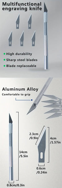 Aluminum Alloy Utility Knife