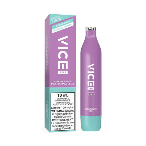 Vice 5500 Rechargeable Disposable - Berry Burst Ice