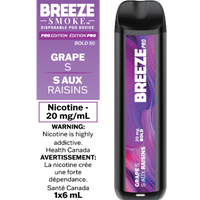 Breeze Pro Disposable 2000 Puff Vape 6ml