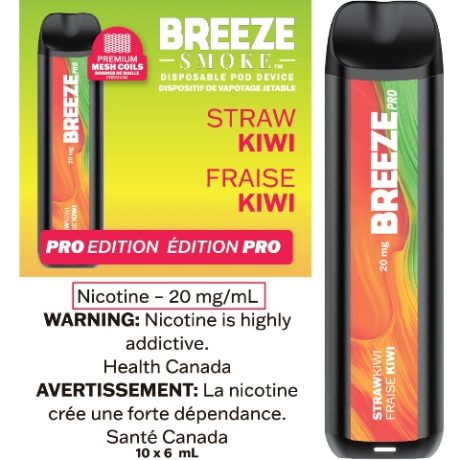 Breeze Pro Disposable 2000 Puff Vape 6ml