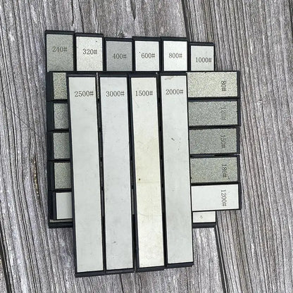 Full Grit Diamond Sharpening Stone Bar