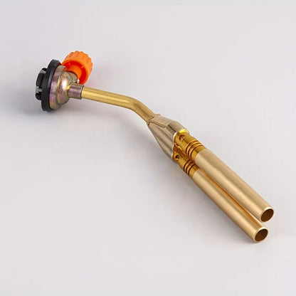 Stainless Steel Dual-Tube Flame Gun Lighter