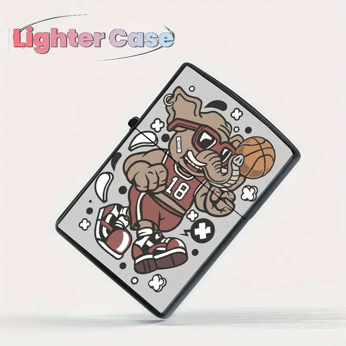 American Street Basketball Theme Lighter Shell (Elephant)