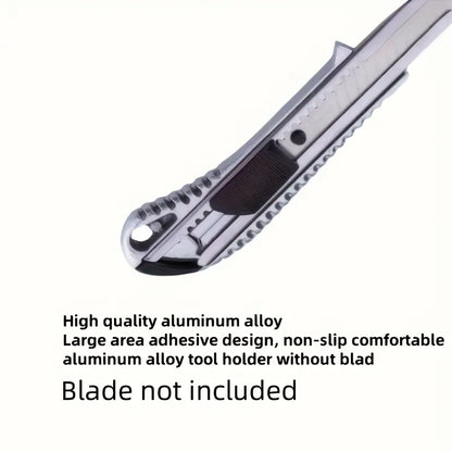 High-Quality Aluminum Alloy Box Cutter Handle - No Blade Included