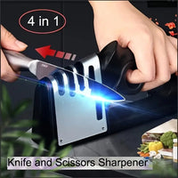4-in-1 Professional Knife and Scissors Sharpener
