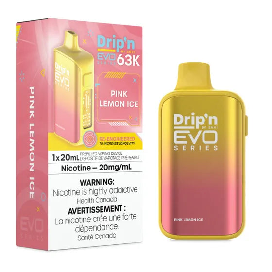 ENVI Drip'n EVO 63K Rechargeable Disposable Vape 20mL
