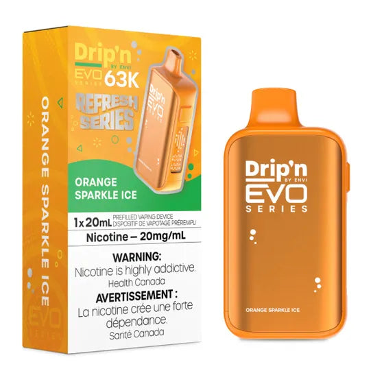 ENVI Drip'n EVO 63K Rechargeable Disposable Vape 20mL
