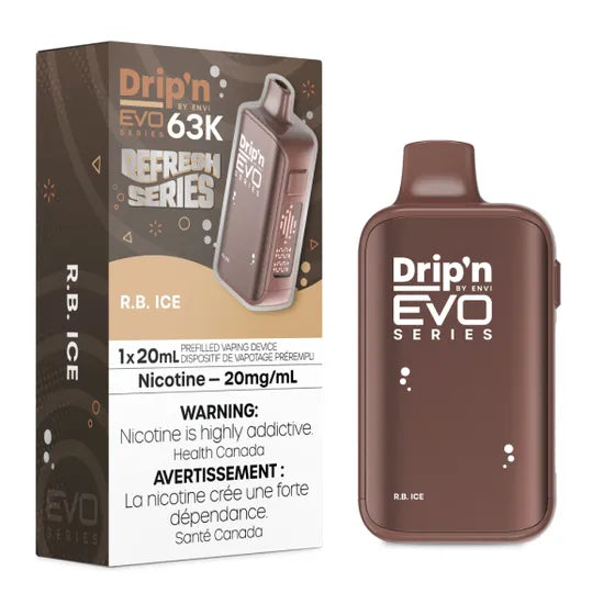 ENVI Drip'n EVO 63K Rechargeable Disposable Vape 20mL