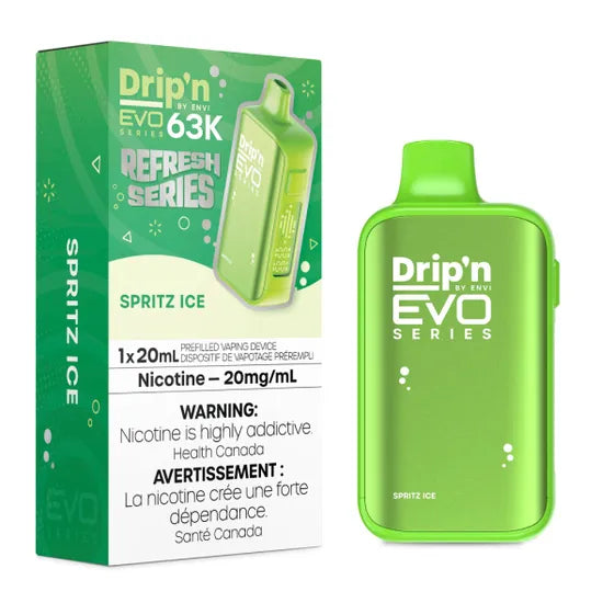 ENVI Drip'n EVO 63K Rechargeable Disposable Vape 20mL