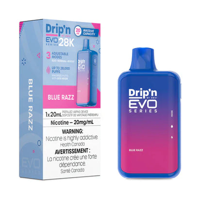 (Clearance) ENVI Drip'n EVO SERIES 28K Rechargeable Disposable Vape 20ml