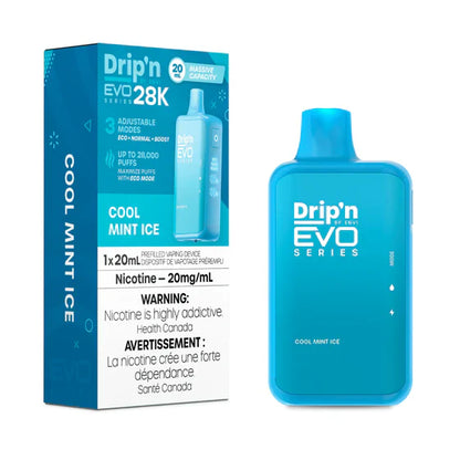 (Clearance) ENVI Drip'n EVO SERIES 28K Rechargeable Disposable Vape 20ml