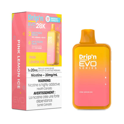 (Clearance) ENVI Drip'n EVO SERIES 28K Rechargeable Disposable Vape 20ml