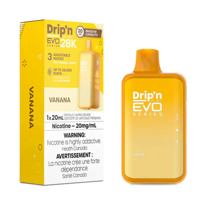 (Clearance) ENVI Drip'n EVO SERIES 28K Rechargeable Disposable Vape 20ml