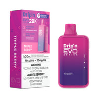 (Clearance) ENVI Drip'n EVO SERIES 28K Rechargeable Disposable Vape 20ml