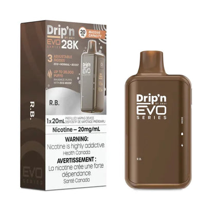 (Clearance) ENVI Drip'n EVO SERIES 28K Rechargeable Disposable Vape 20ml