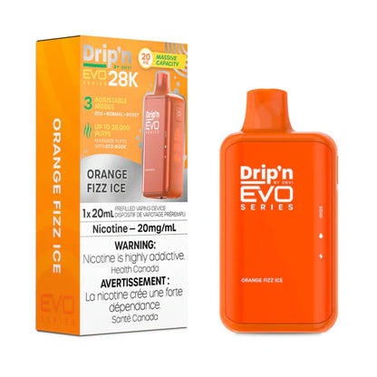 (Clearance) ENVI Drip'n EVO SERIES 28K Rechargeable Disposable Vape 20ml