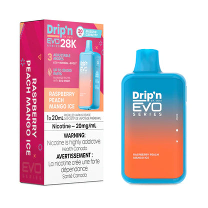 (Clearance) ENVI Drip'n EVO SERIES 28K Rechargeable Disposable Vape 20ml