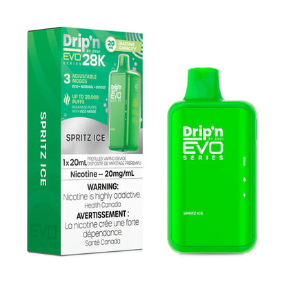 (Clearance) ENVI Drip'n EVO SERIES 28K Rechargeable Disposable Vape 20ml