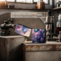 2D Creative Flower Butterfly Pattern Metal Lighter Shell