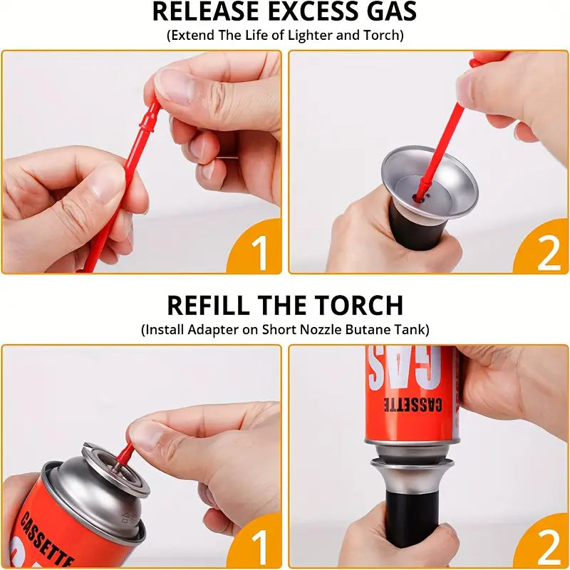 Butane Tank Adapter Set