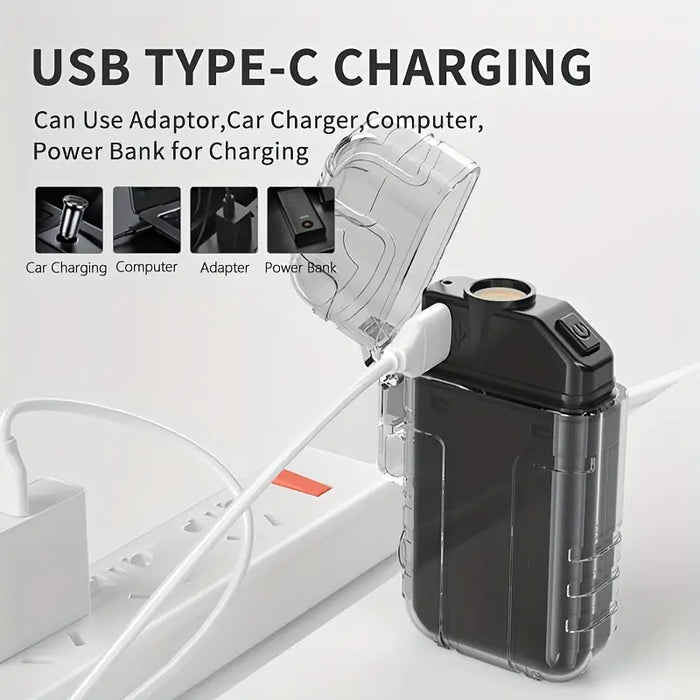 Smiling Shark USB-C Rechargeable Electric Lighter