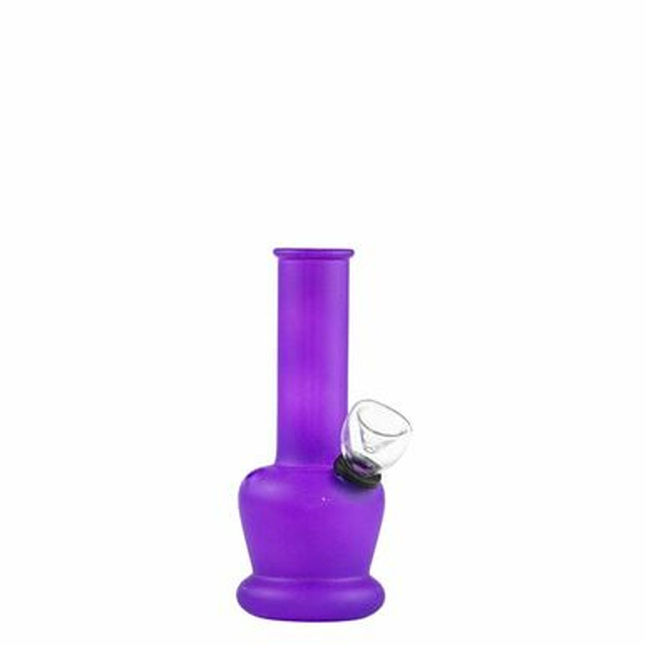 Bong en verre givré coloré de 5 pouces