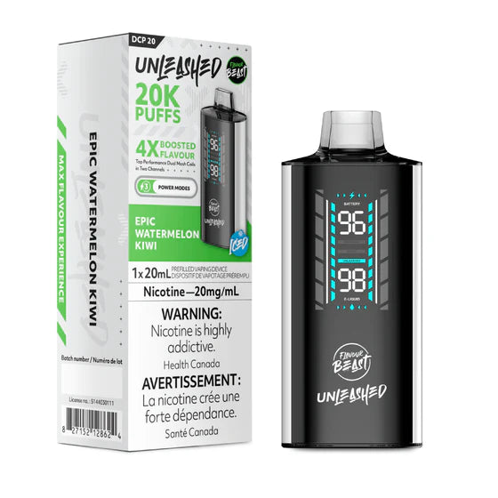 Flavour Beast Unleashed DCP 20K Puff Disposable Vape 20mL