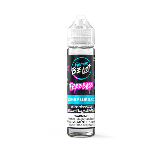 Flavour Beast E-Liquid Freebase - Bomb Blue Razz