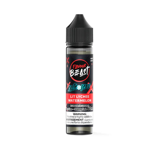 Flavour Beast E-Liquid 60mL Salts - Lit Lychee Watermelon