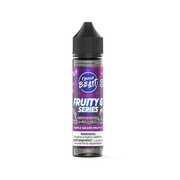 Flavour Beast Fruity G E-Liquid 60mL Salts - Purple Grape