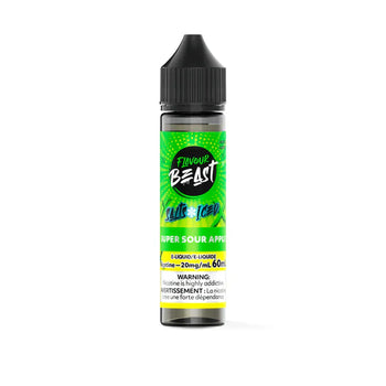 Flavour Beast E-Liquid 60mL Salts - Super S Apple