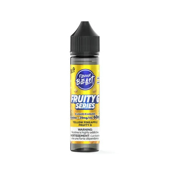 Flavour Beast Fruity G E-Liquid 60mL Salts - Yellow Pineapple