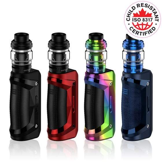 Kit de démarrage Geekvape Aegis Solo 2 100 W avec réservoir Cerberus 4,5 ml