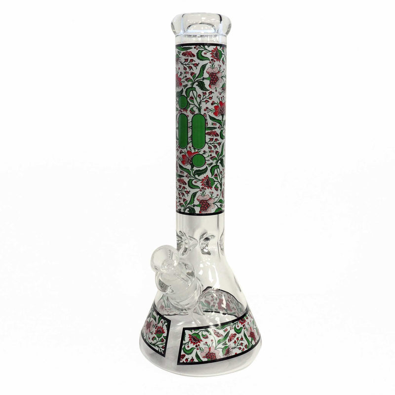 Bong floral Infyniti 14" avec récupérateur de glace 7 mm