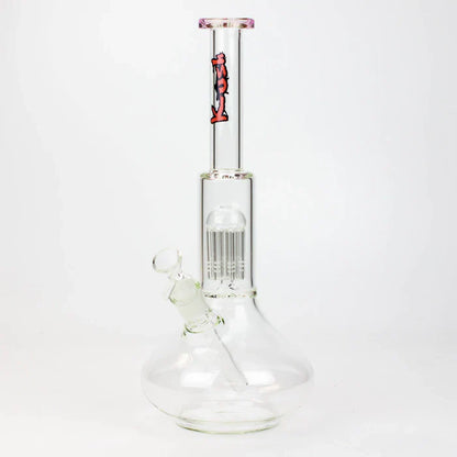 Kush 13" 8 Tree-Arm Round Base Glass Bong