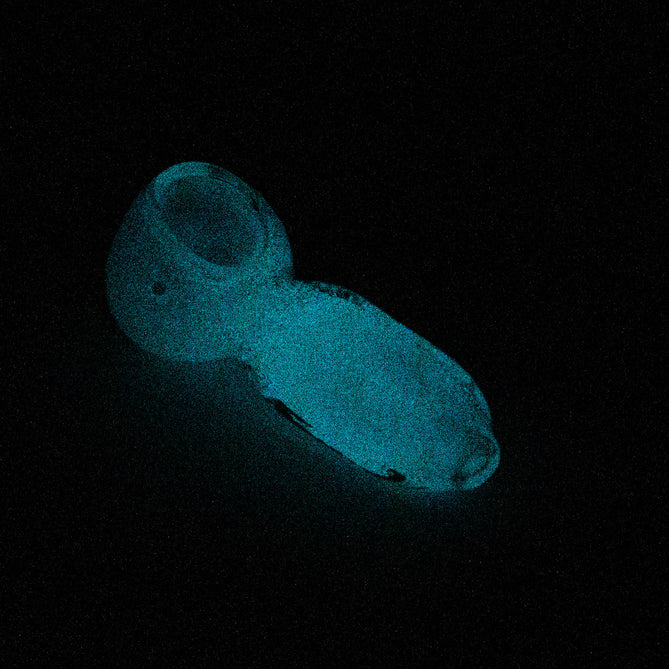 Soft Glass 3" Glow in the Dark Pipe