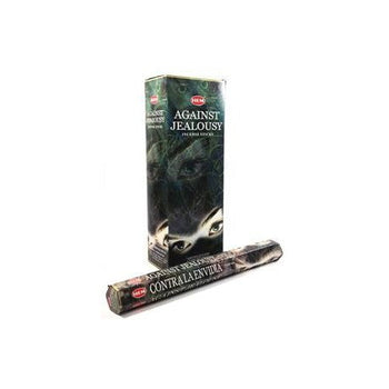 HEM Against Jealousy 9″ Incense Sticks – Hex Box (20g)