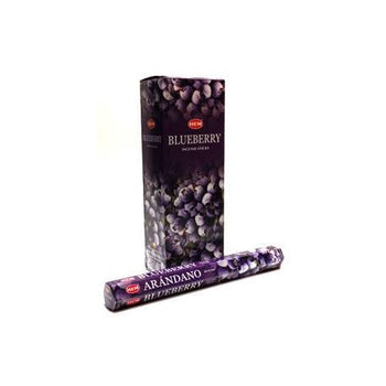 HEM Blueberry 9″ Incense Sticks – Hex Box (20g)