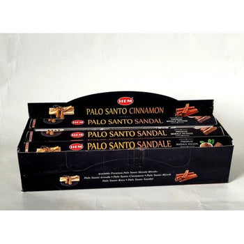 HEM Incense Sticks - Palo Santo Arruda 9″ Incense Sticks – Hex Box (20g)