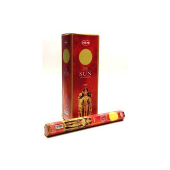 HEM The Sun 9″ Incense Sticks – Hex Box (20g)