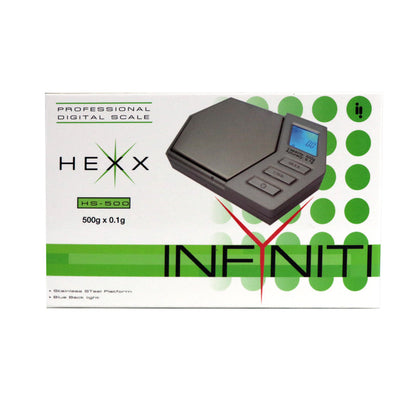 Infyniti - Balance de poche numérique Hexx 500 g x 0,1 g