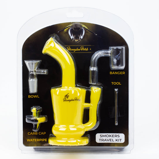 Honeybee Herb - KIT DE VOYAGE RIG/BONG