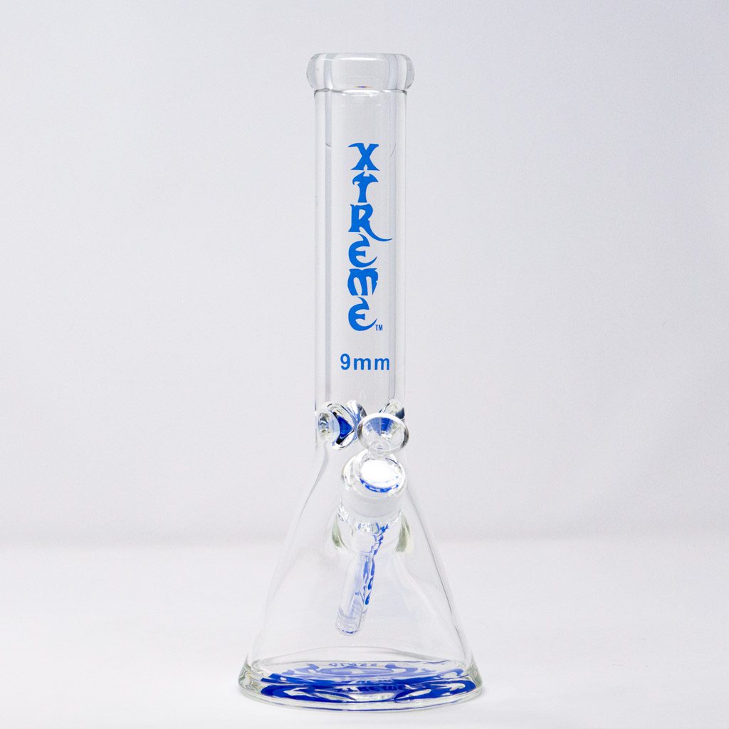 Bong Xtreme 14″ 9mm avec bol et tige assortis