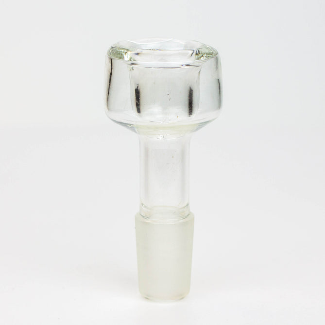 Bol en verre double avec écran intégré pour joint femelle de 14 mm