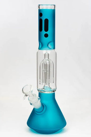 12" Infyniti Frosted Glass 4-arm Beaker Bong