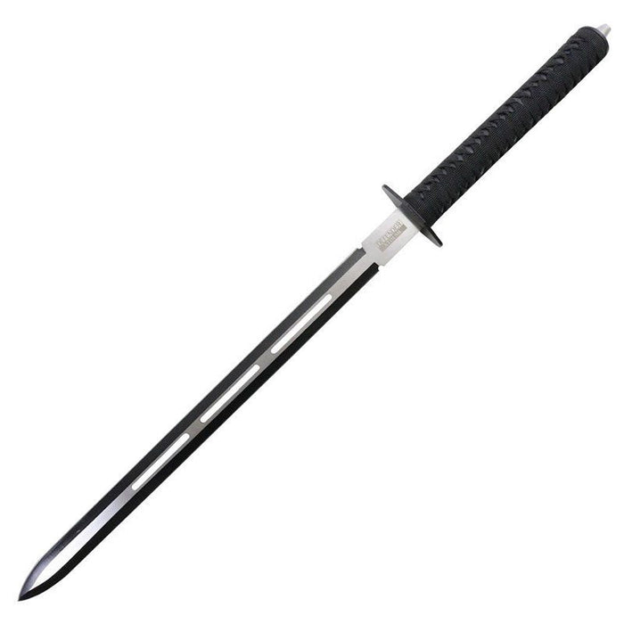 28″ Zombie-War Full Tang Stainless Steel Black Swords