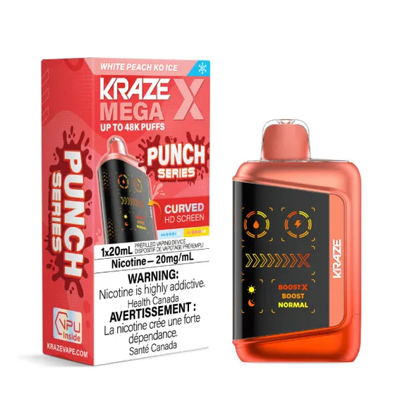 Kraze Mega X Rechargeable Disposable Vape 20mL